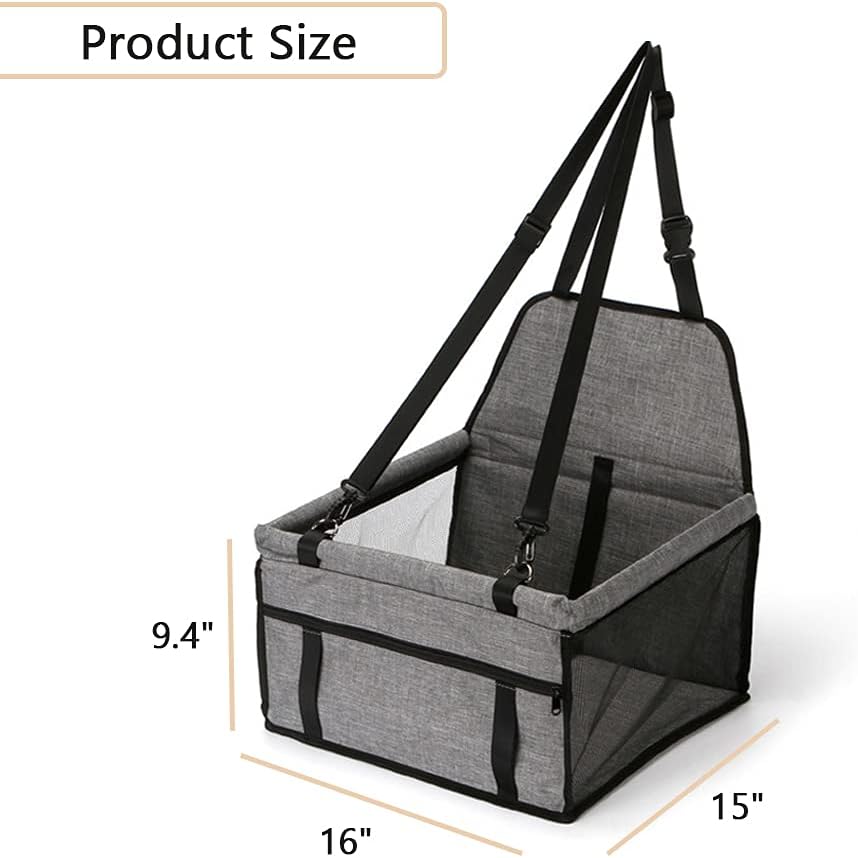 Rovilo Autostoel Hond – Opvouwbaar Autozitje voor Hond en Kat