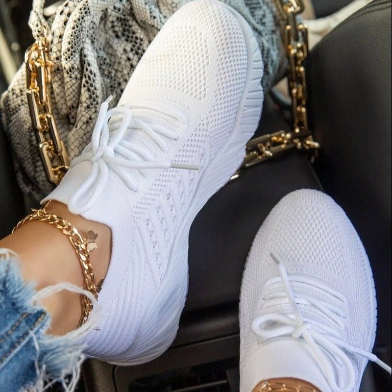 Velena Damskie Sneakersy Siateczkowe Buty Sportowe - Pootivo