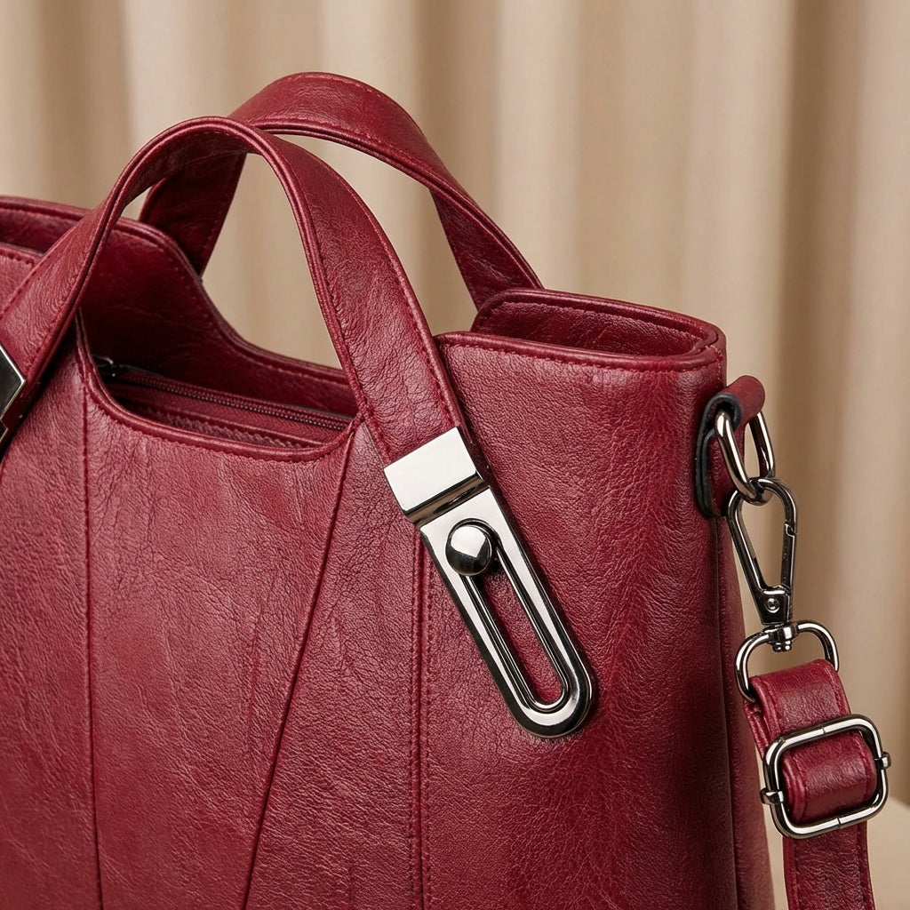 Małosława | Elegancka Pojemna Torebka z Dwiema Rączkami