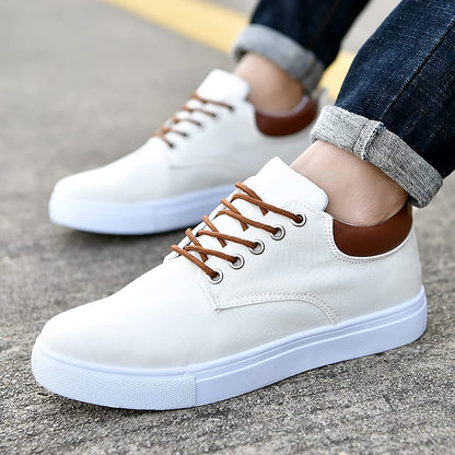 Bartosz | Płócienne Casualowe Sneakersy Męskie