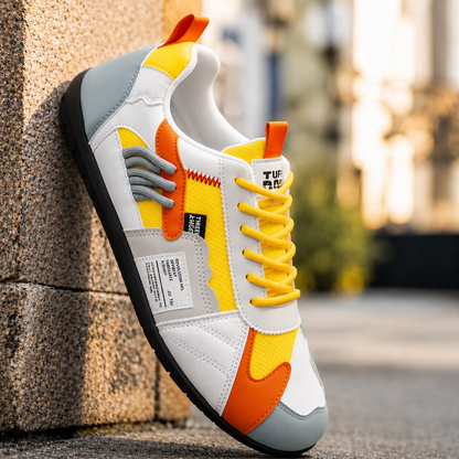 Bruno | Kolorowe Retro Sneakersy Męskie