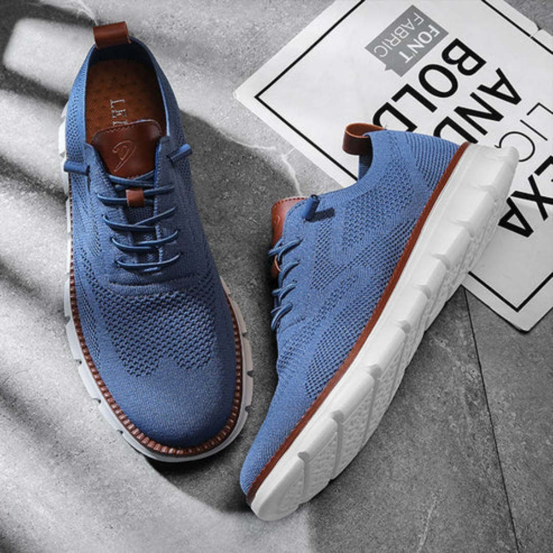 Kajetan | Lekkie Przewiewne Sneakersy Męskie