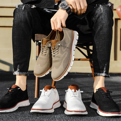 Kajetan | Lekkie Przewiewne Sneakersy Męskie