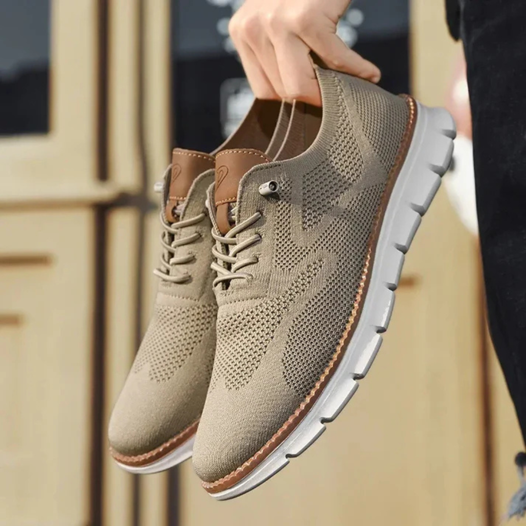 Kajetan | Lekkie Przewiewne Sneakersy Męskie