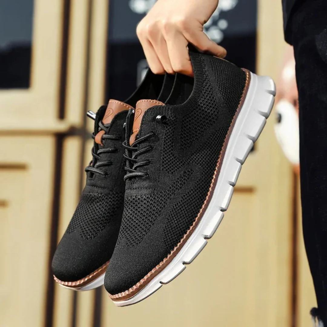 Kajetan | Lekkie Przewiewne Sneakersy Męskie