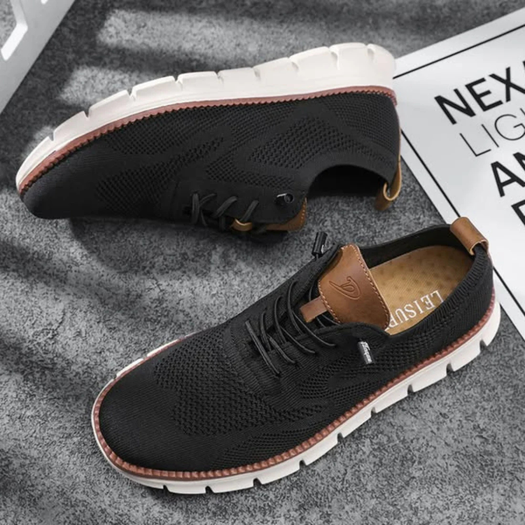 Kajetan | Lekkie Przewiewne Sneakersy Męskie