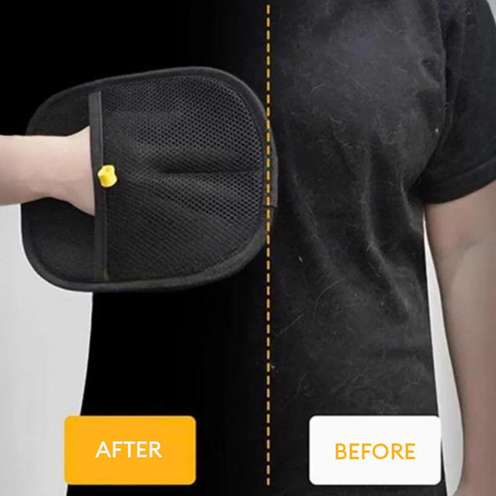 Furlox Dierenhaar Verwijderaar Handschoen – Huisdier Haar Roller Lint Remover Hond Kat