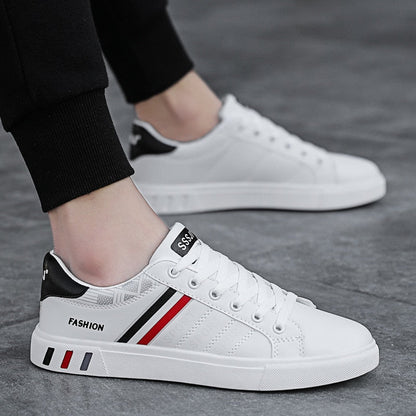 Szymon | Niskie Miejskie Sneakersy Męskie