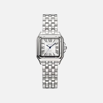 Celina | Kwadratowy Retro Zegarek Damski