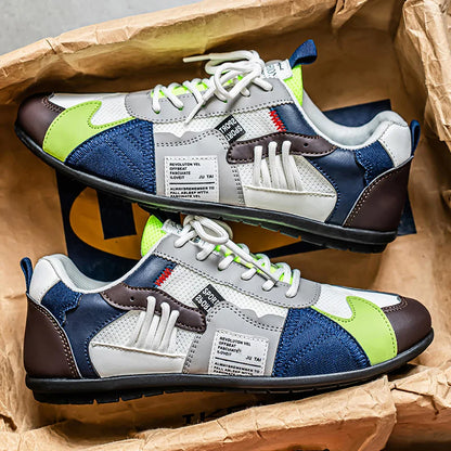Bruno | Kolorowe Retro Sneakersy Męskie