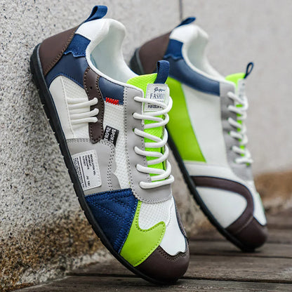 Bruno | Kolorowe Retro Sneakersy Męskie