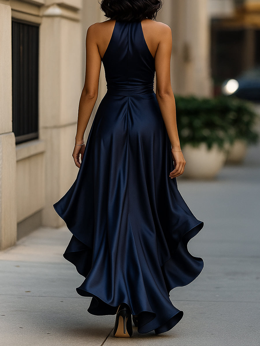 Eleanor | Satynowa Wieczorowa Sukienka Maxi