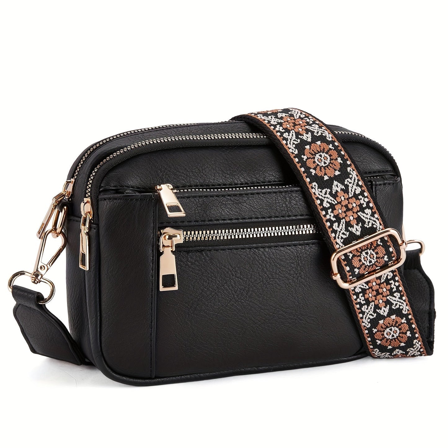 Ava | Skórzana Boho Torebka Crossbody - Pootivo
