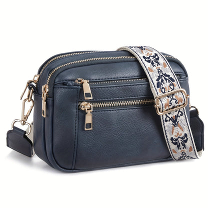 Ava | Skórzana Boho Torebka Crossbody - Pootivo