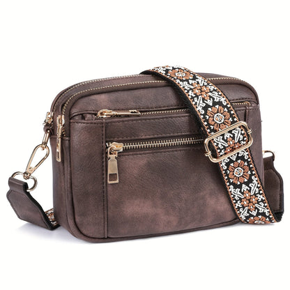 Ava | Skórzana Boho Torebka Crossbody - Pootivo