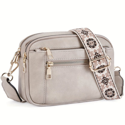 Ava | Skórzana Boho Torebka Crossbody - Pootivo