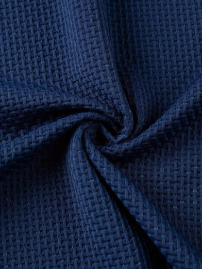 Blake Heren Poloshirt Met Wafelpatroon – Ademend en Licht, Geschikt Voor Golf en Tennis, Met Kraag - Pootivo