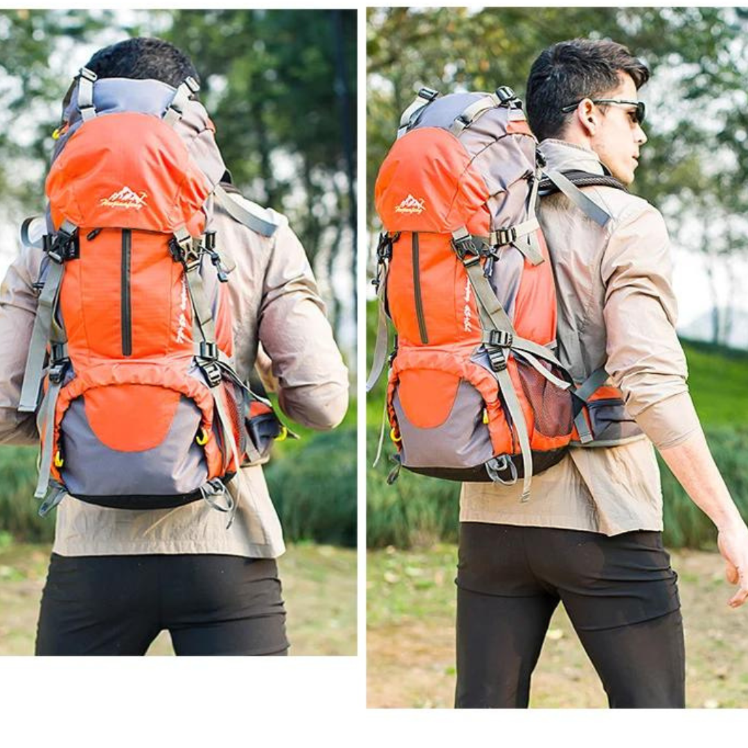 Bodhi | Wodoodporny Wielokomorowy Plecak Trekkingowy 50L - Pootivo