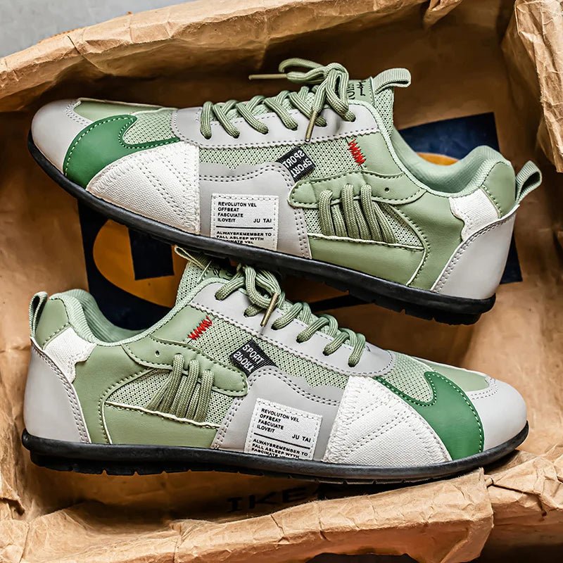 Bruno | Kolorowe Retro Sneakersy Męskie - Pootivo