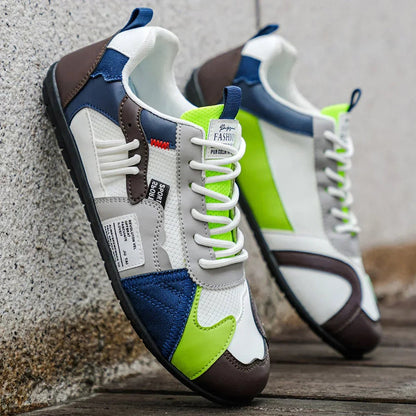 Bruno | Kolorowe Retro Sneakersy Męskie - Pootivo