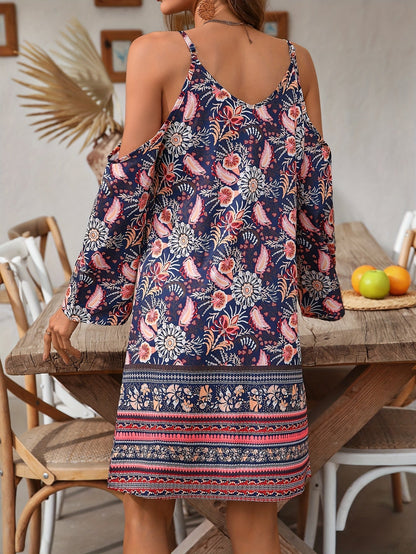 Camila | Boho Sukienka Letnia z Odkrytymi Ramionami - Pootivo