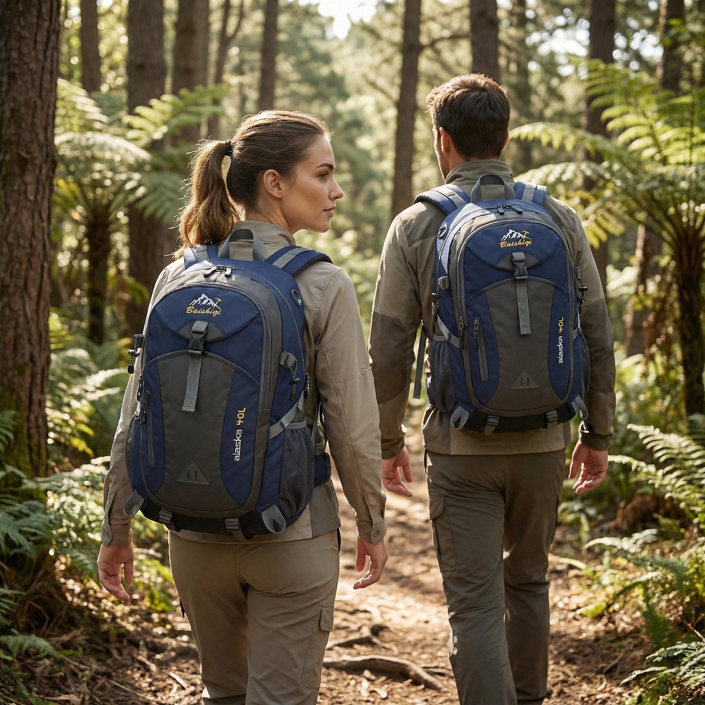 Cole | Wodoodporny Pojemny Plecak Trekkingowy 40L - Pootivo