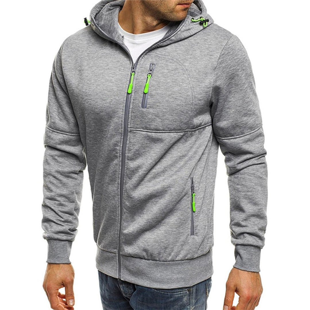 Dawson | Sportowa Rozpinana Bluza z Kapturem - Pootivo