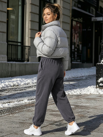 Joggery damskie na gumce