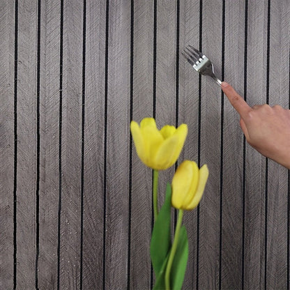 EasyWall | Samoprzylepne Drewnopodobne Panele Ścienne 3D w Rolce - Pootivo