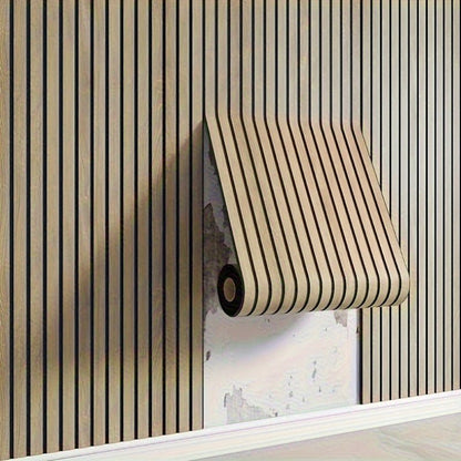 EasyWall | Samoprzylepne Drewnopodobne Panele Ścienne 3D w Rolce - Pootivo