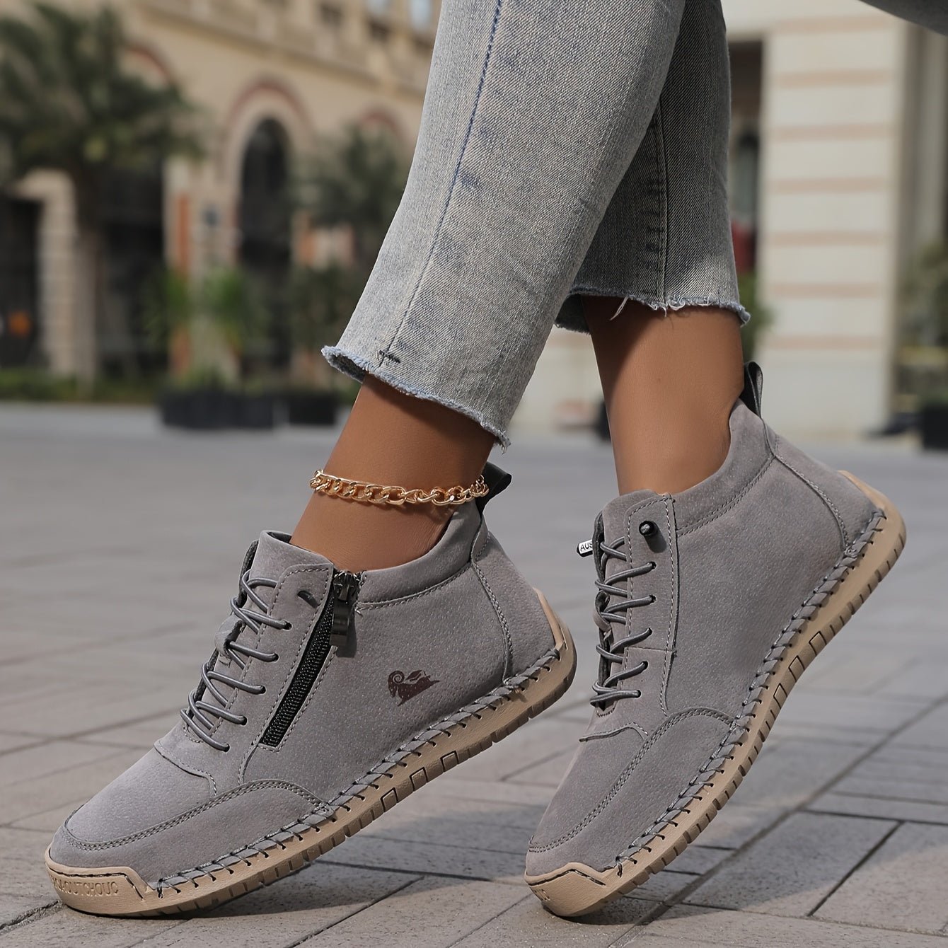 Elara | Minimalistyczne Klasyczne Sneakersy - Pootivo