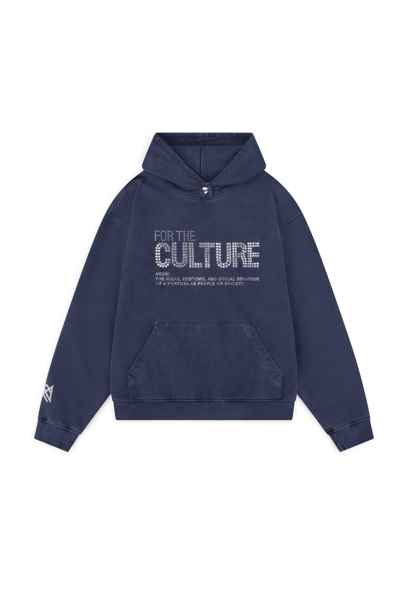 Emmett | Sprana Oversize Bluza z Kapturem i Kryształkami - Pootivo