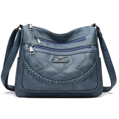 Emory | Pojemna Wielokomorowa Torebka Crossbody - Pootivo