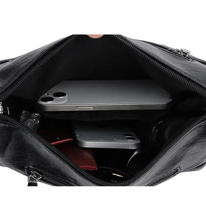 Emory | Pojemna Wielokomorowa Torebka Crossbody - Pootivo