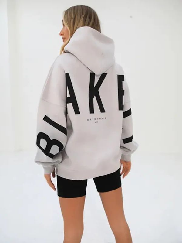 Everly | Ciepła Bluza Oversize z Kapturem - Pootivo