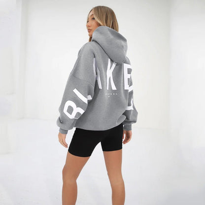 Everly | Ciepła Bluza Oversize z Kapturem - Pootivo