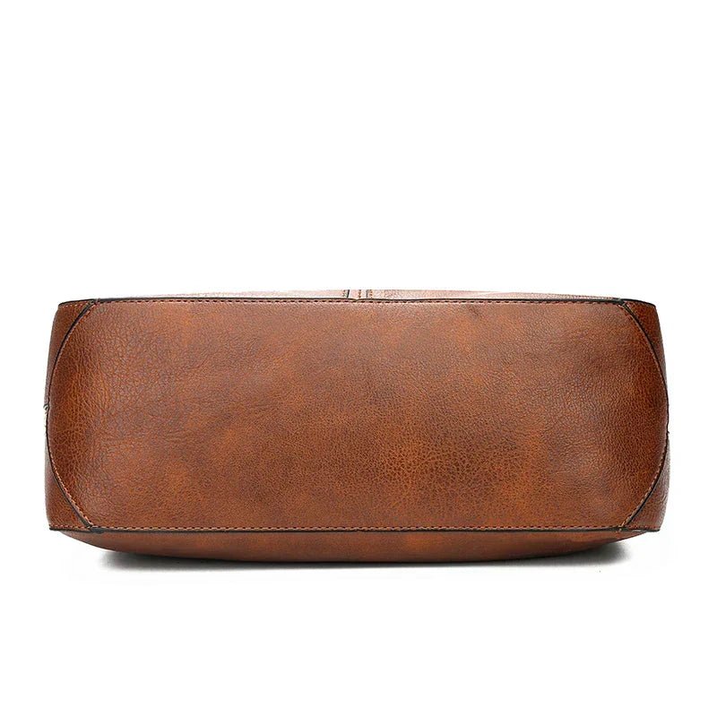 Iwona | Duża Vintage Torba Na Ramię - Pootivo
