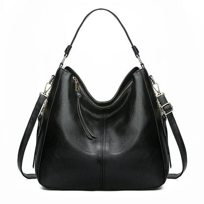 Iwona | Duża Vintage Torba Na Ramię - Pootivo