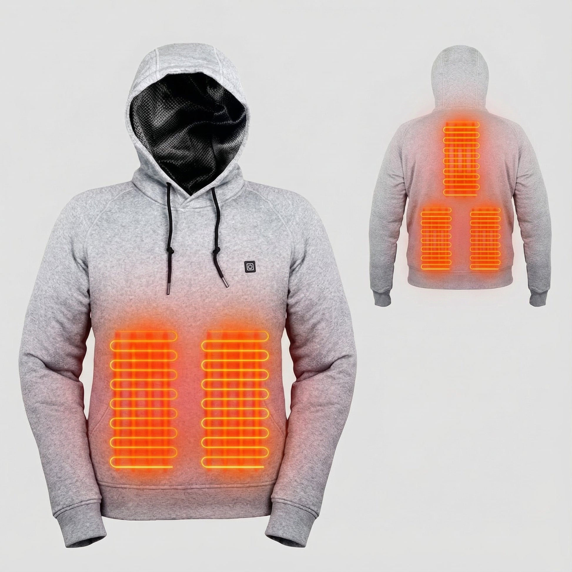 Levi | Podgrzewana Zimowa Bluza z Kapturem USB - Pootivo
