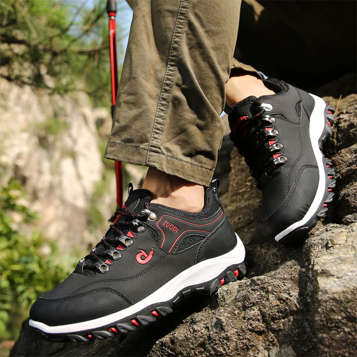 Logan | Wodoodporne Stabilne Buty Trekkingowe - Pootivo