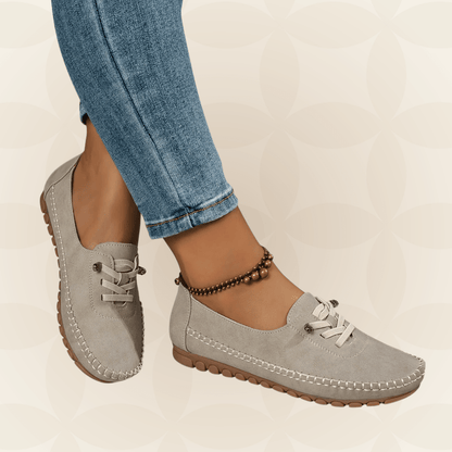 Lysera | Zamszowe Wsuwane Mokasyny Casual - Pootivo