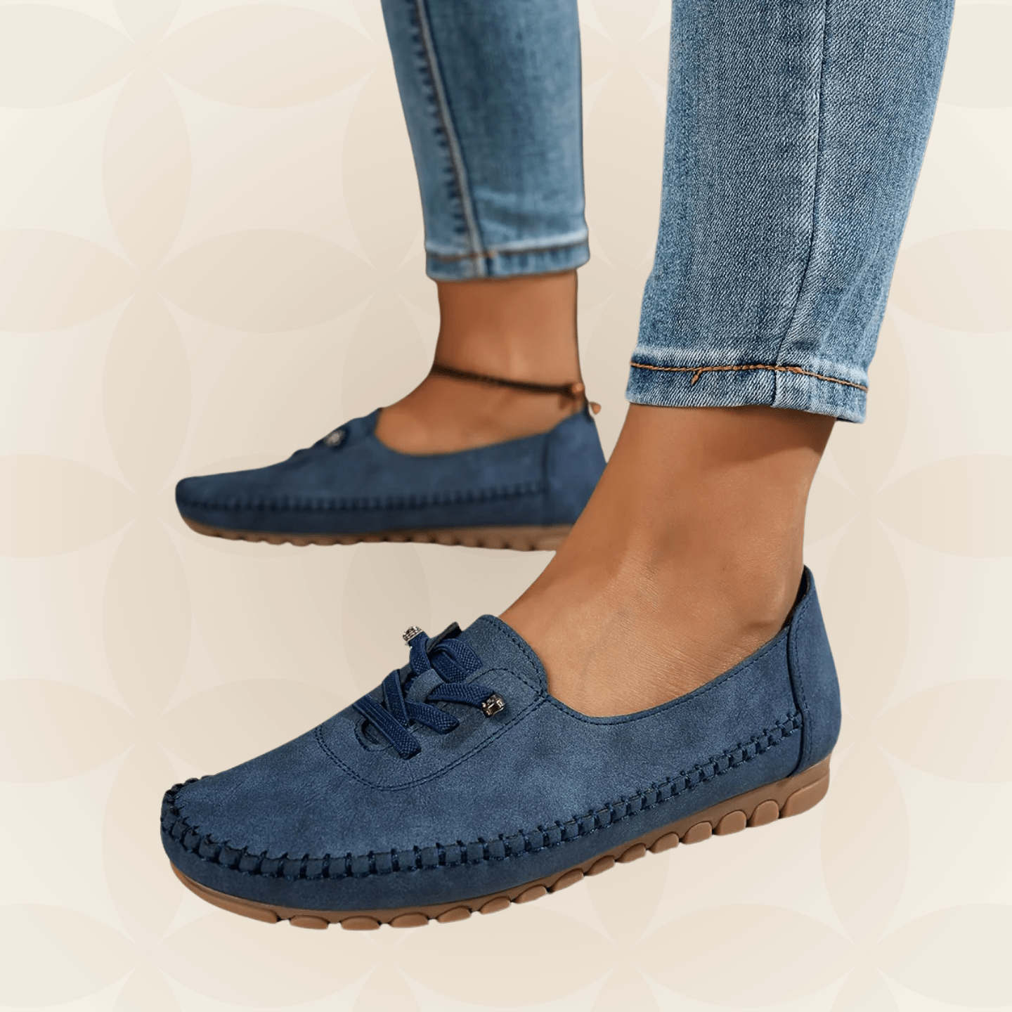 Lysera | Zamszowe Wsuwane Mokasyny Casual - Pootivo