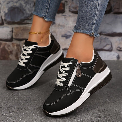 Madison | Perforowane Wygodne Sneakersy Na Co Dzień - Pootivo