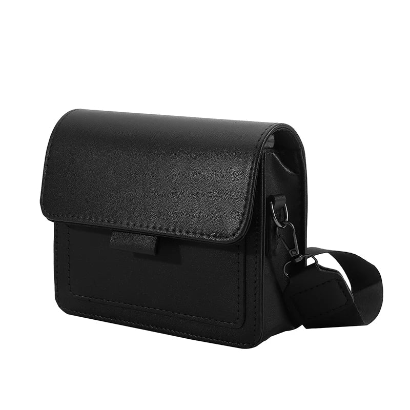 Margaux | Skórzana Torebka Crossbody z Szerokim Paskiem - Pootivo