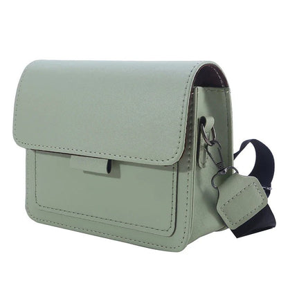 Margaux | Skórzana Torebka Crossbody z Szerokim Paskiem - Pootivo