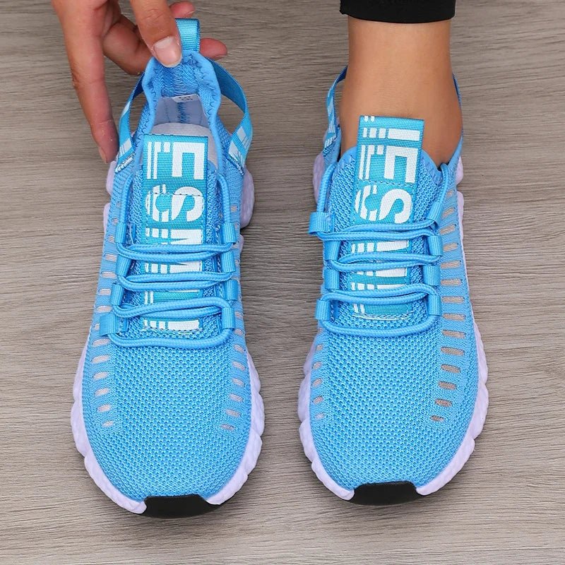 Nova | Lekkie Siateczkowe Buty Sportowe - Pootivo
