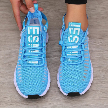 Nova | Lekkie Siateczkowe Buty Sportowe - Pootivo