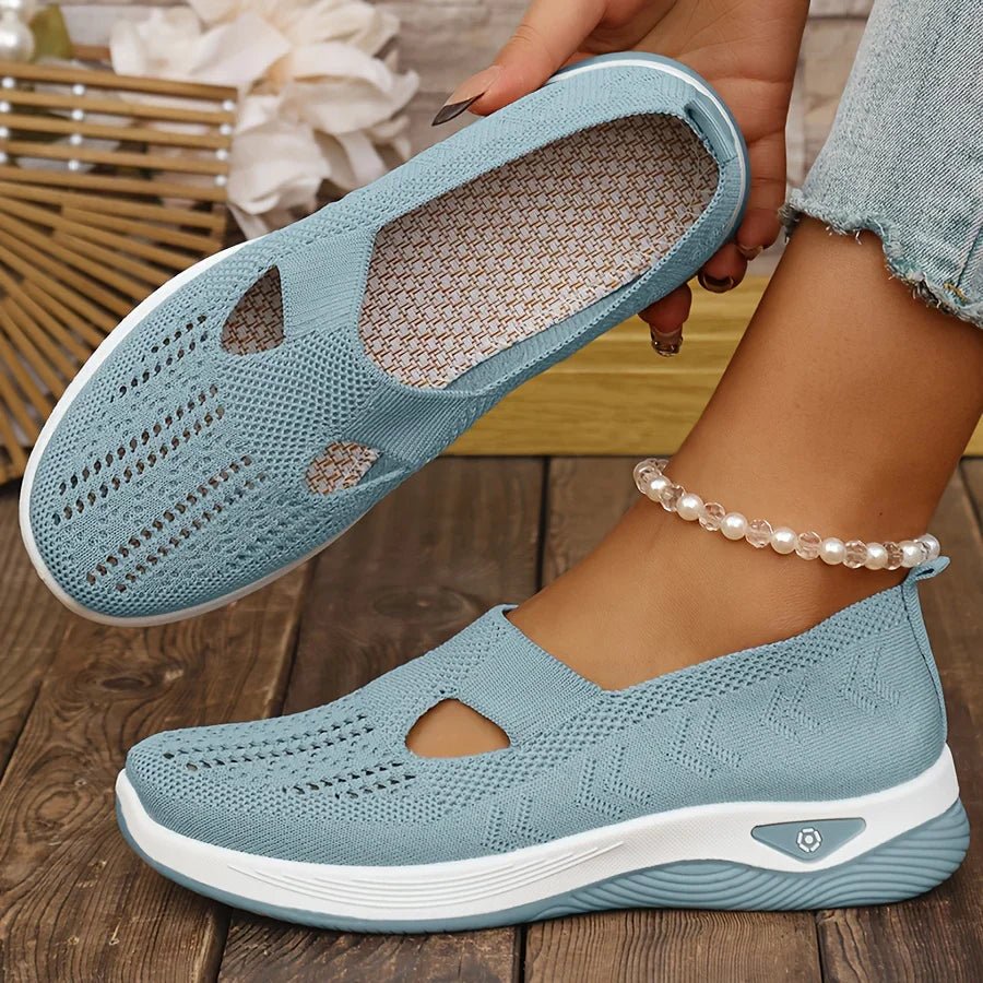 Nuvèa Buty Damskie Wsuwane z Amortyzacją – Wygodne Sneakersy Bez Sznurówek - Pootivo