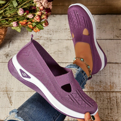 Nuvèa Buty Damskie Wsuwane z Amortyzacją – Wygodne Sneakersy Bez Sznurówek - Pootivo