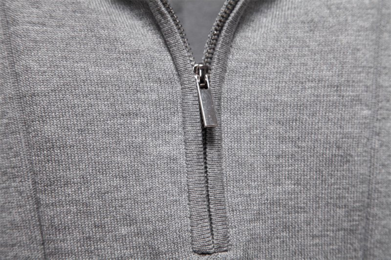 Owen Koszulka Polo Męska Dzianina – Elegancka Polo z Zamkiem Bawełna Prążkowana - Pootivo